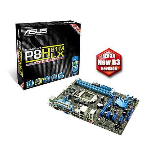 Placa Base Asus P8h61-mlx  Intel
